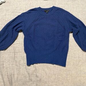 Saks Fifth Ave Cable Pointelle Knit Sweater